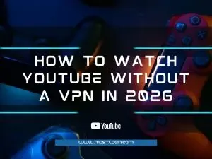 Blue Red & Black Simple Minimalist Gaming Channel YoTube Banner (300 x 225 px).webp